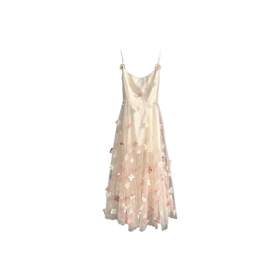 PAZZO Slip Dress Women's Light Pink