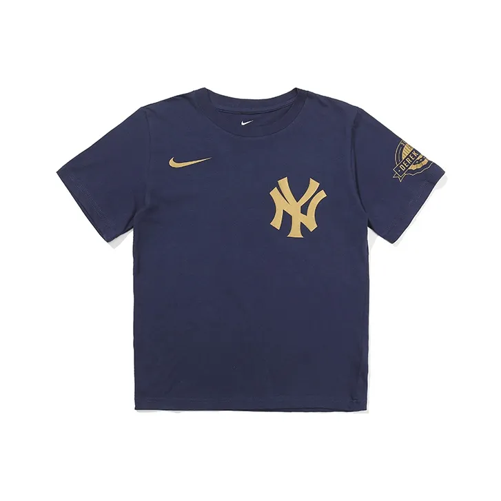Nike x Mlb Base Logo T-Shirt Темно-синий Детский