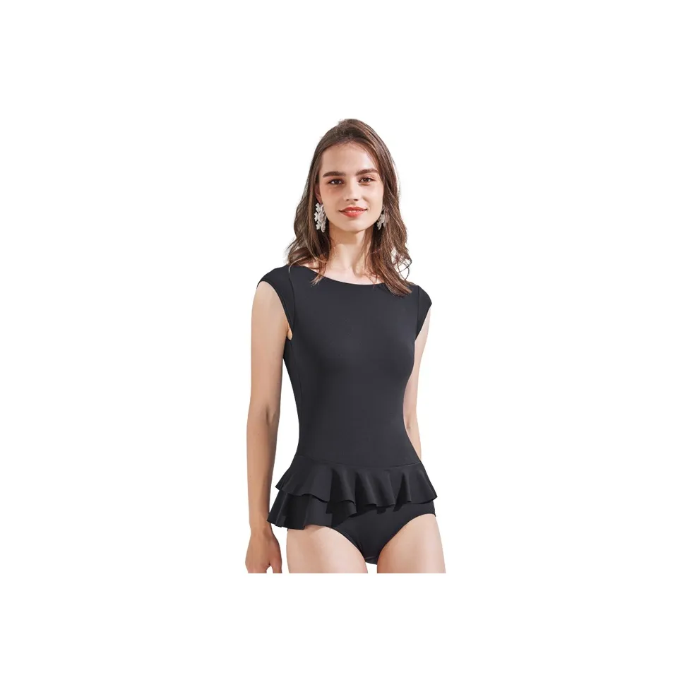 TOSWIM Ван-Пис Купальник Женский Черный