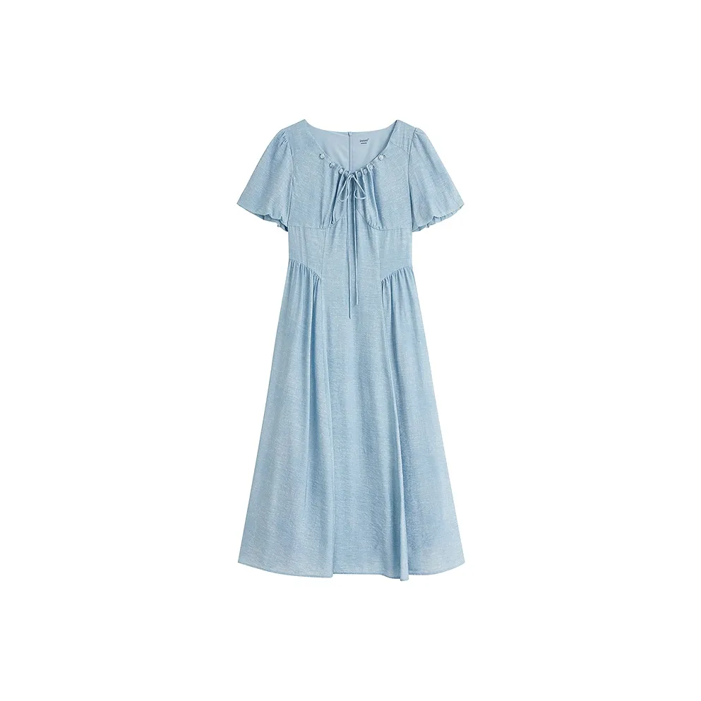 Inman Long Sleeved Dress Women's Powder Blue