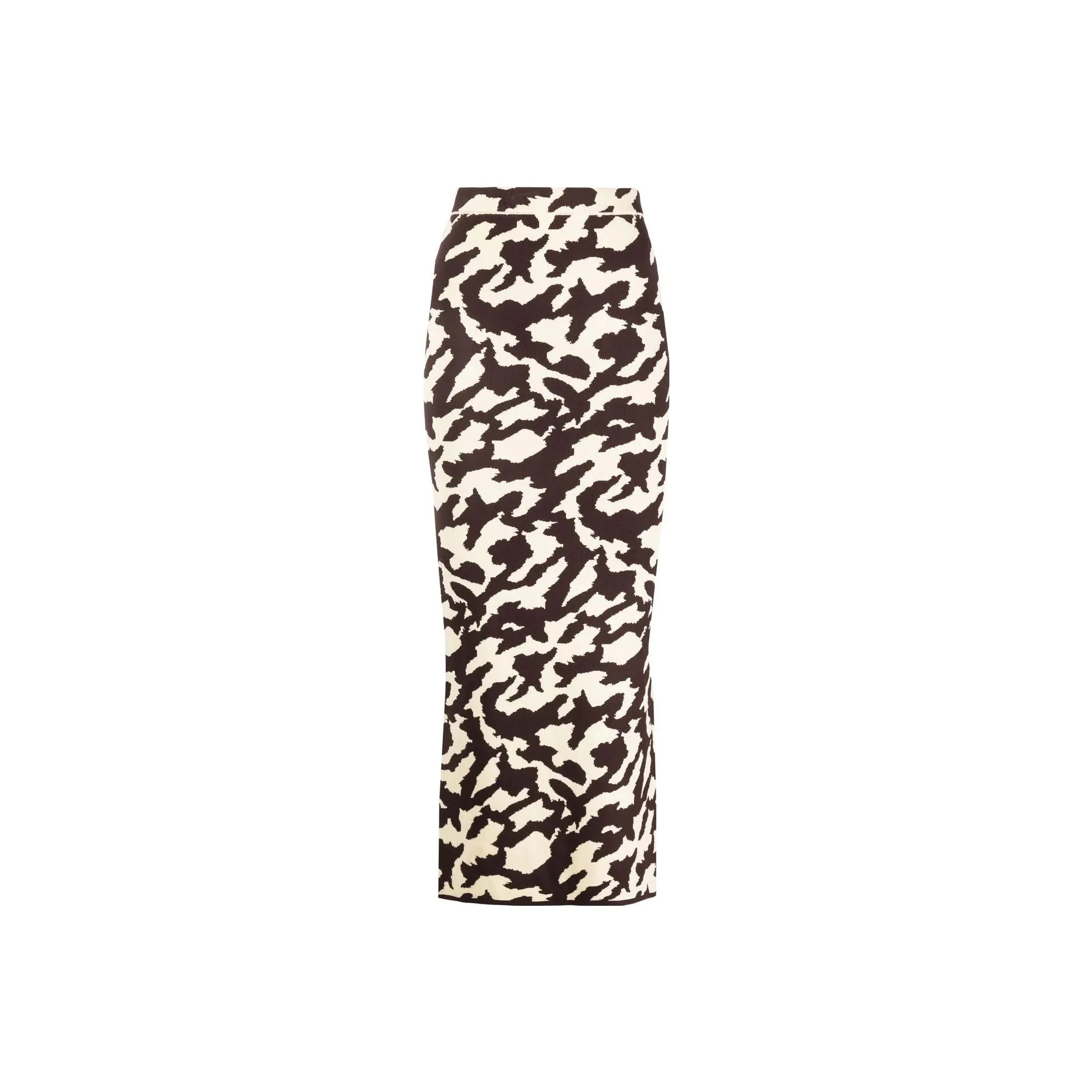 NANUSHKA Animal Print Midi Tube Skirt