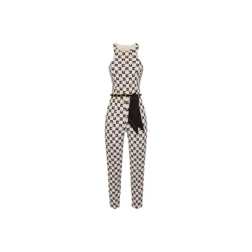 Elisabetta Franchi Белый Женские Комбинезоны