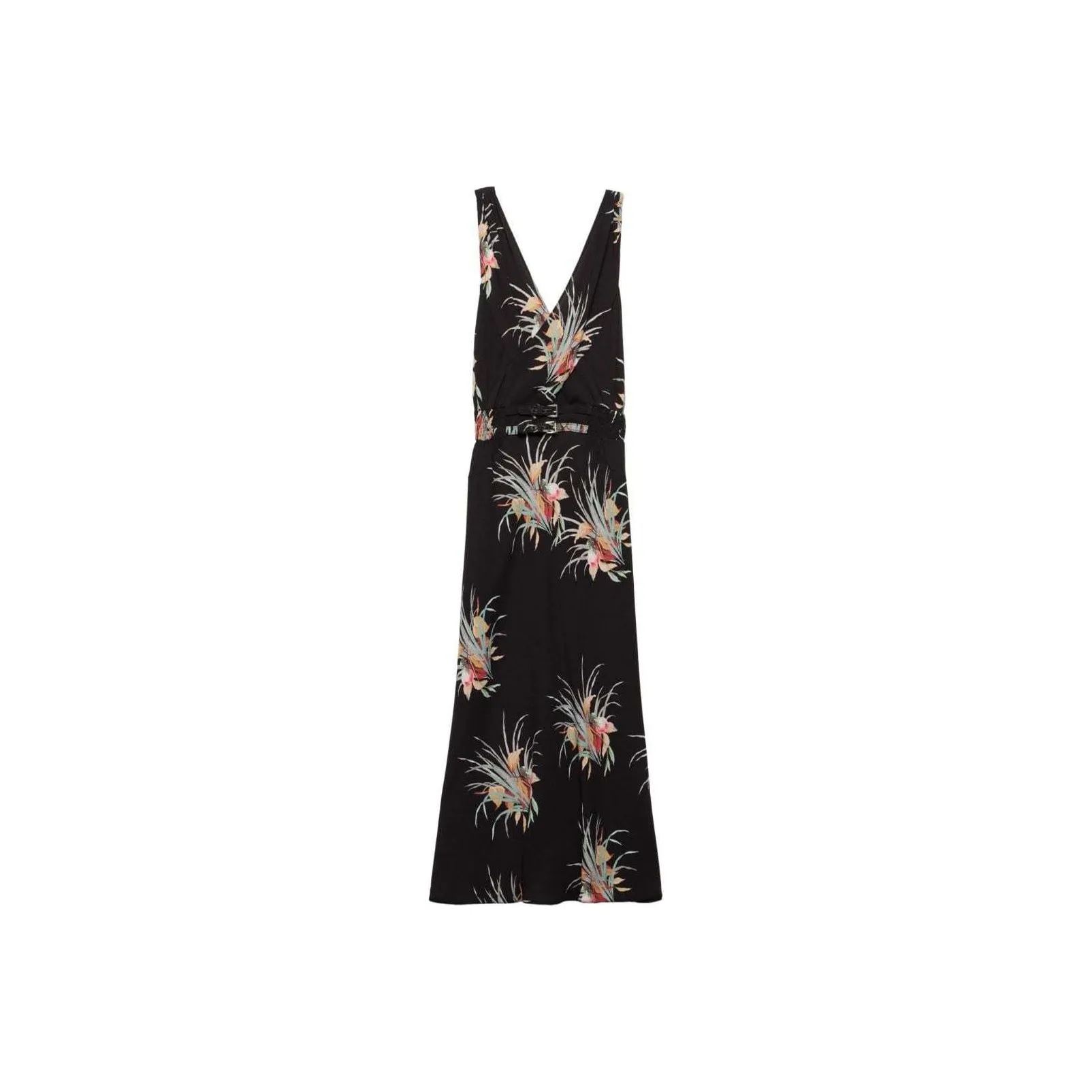 PRADA SS24 Sleeveless Dress Women's Black