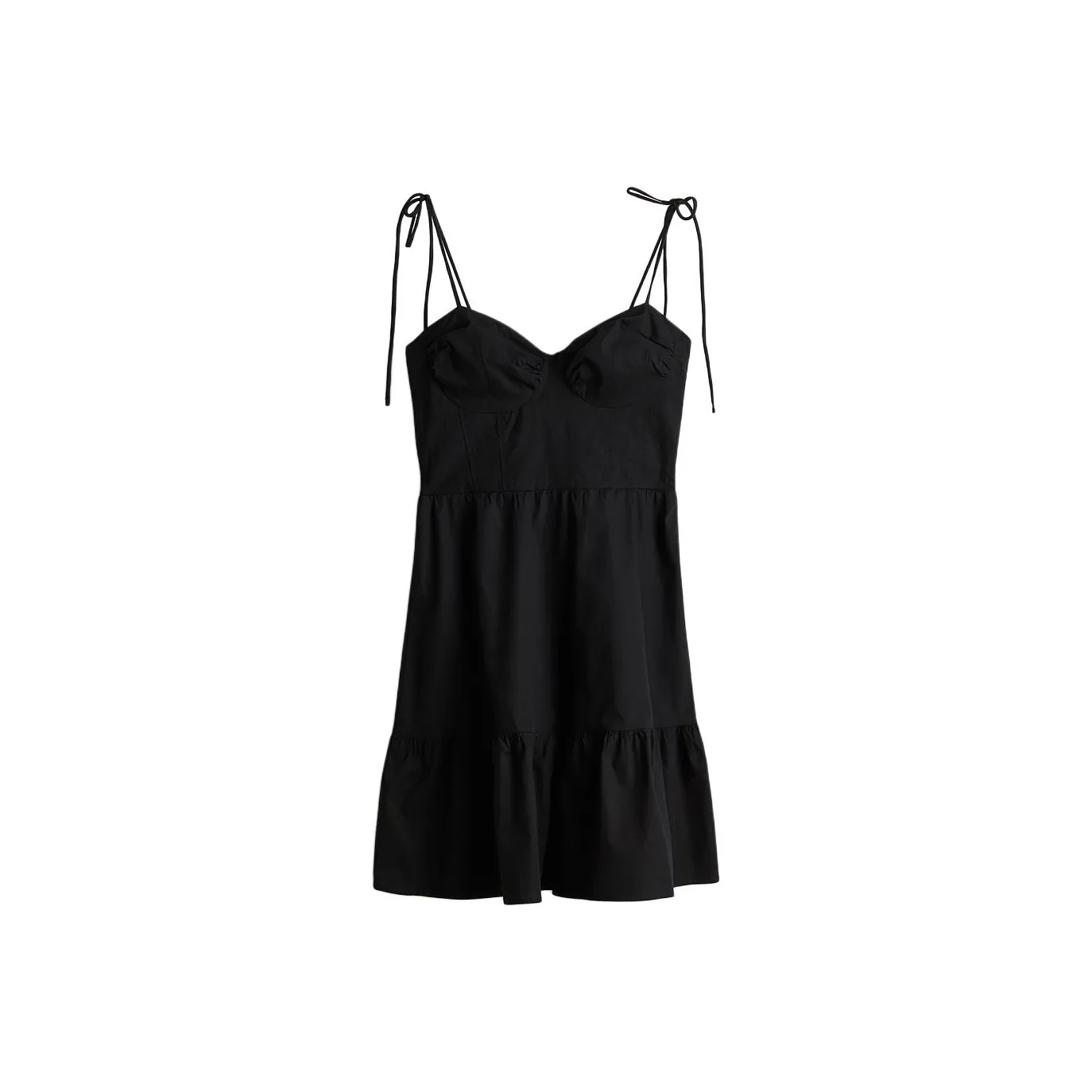 H&M Slip Dresses Women's Black