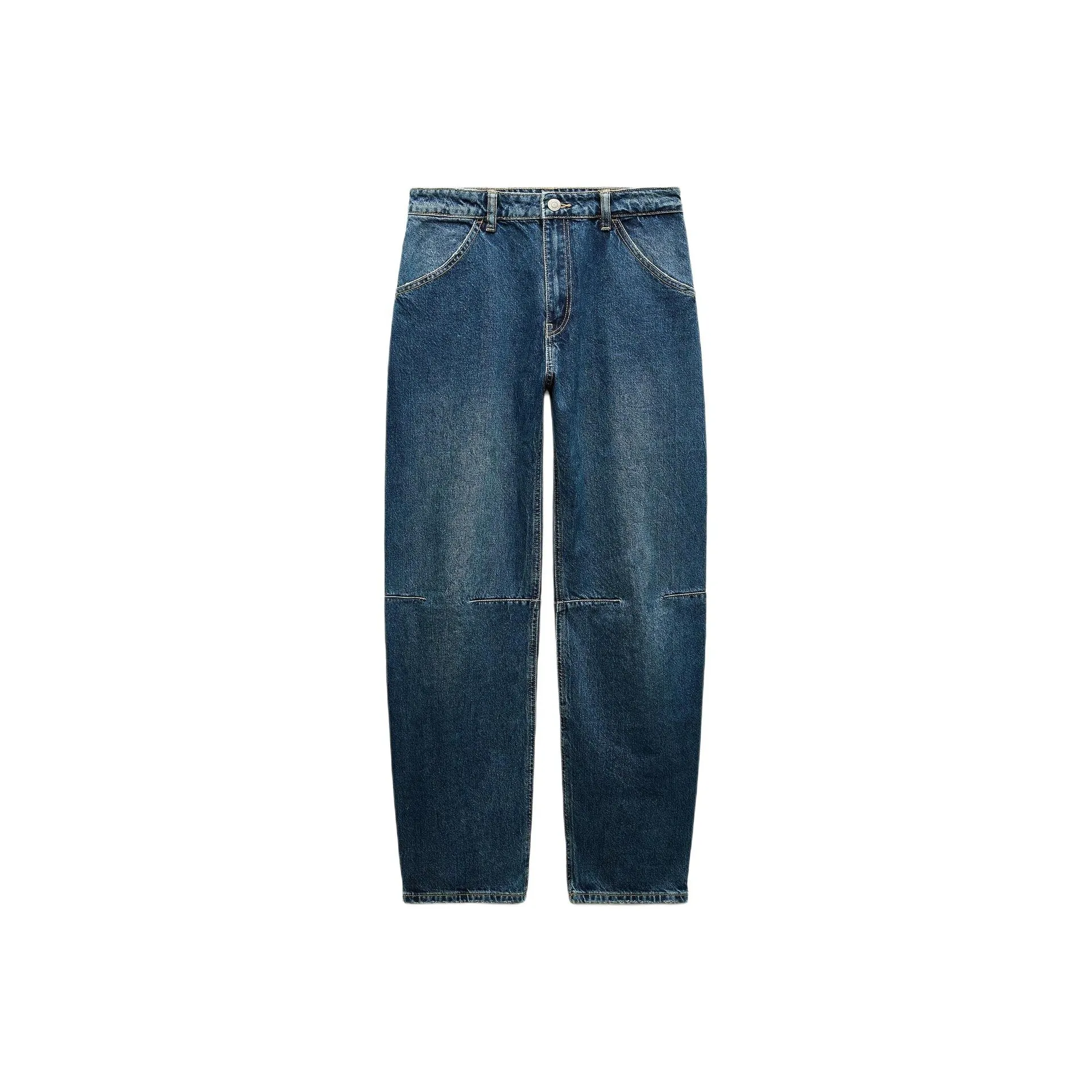 ZARA Trf Jeans Women's Marine Blue