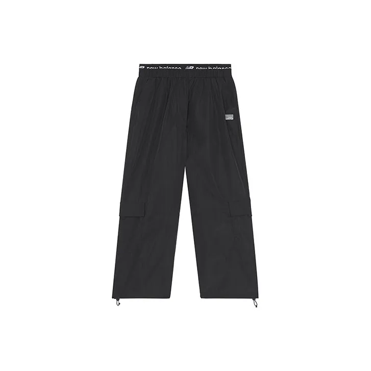 New Balance совместный бренд Вязаные тренировочные штаны женские черные