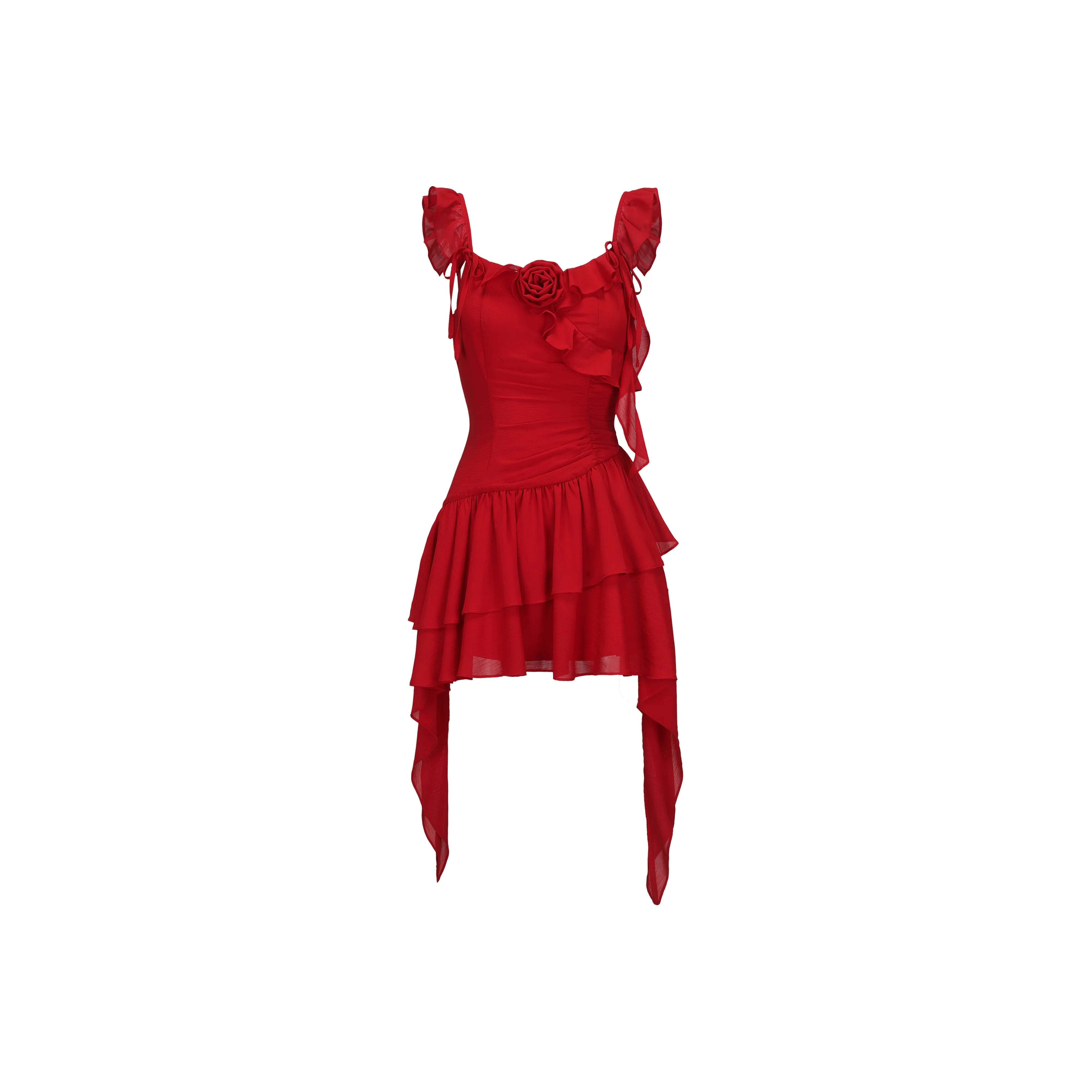 CHIWAWAMEME Radiant Red Женские Слиплатья