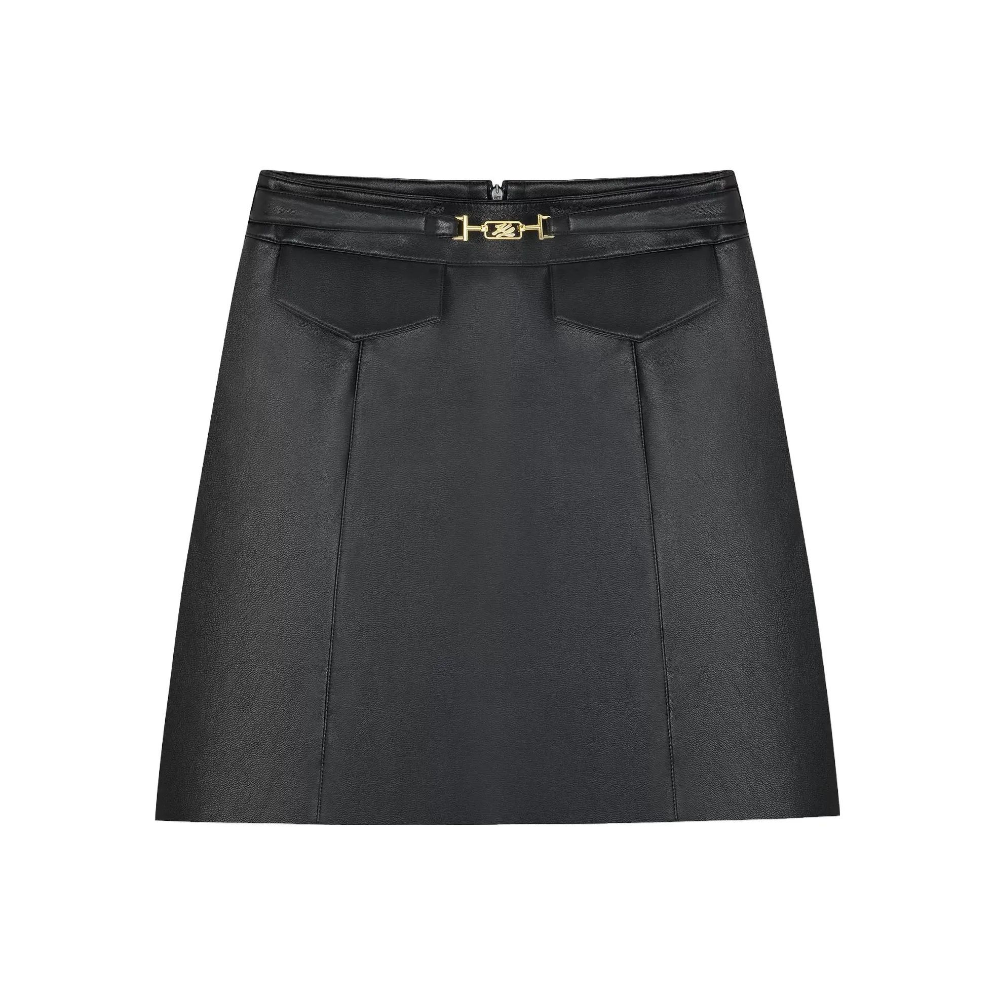 KARL LAGERFELD Повседневные короткие юбки Женские Черный