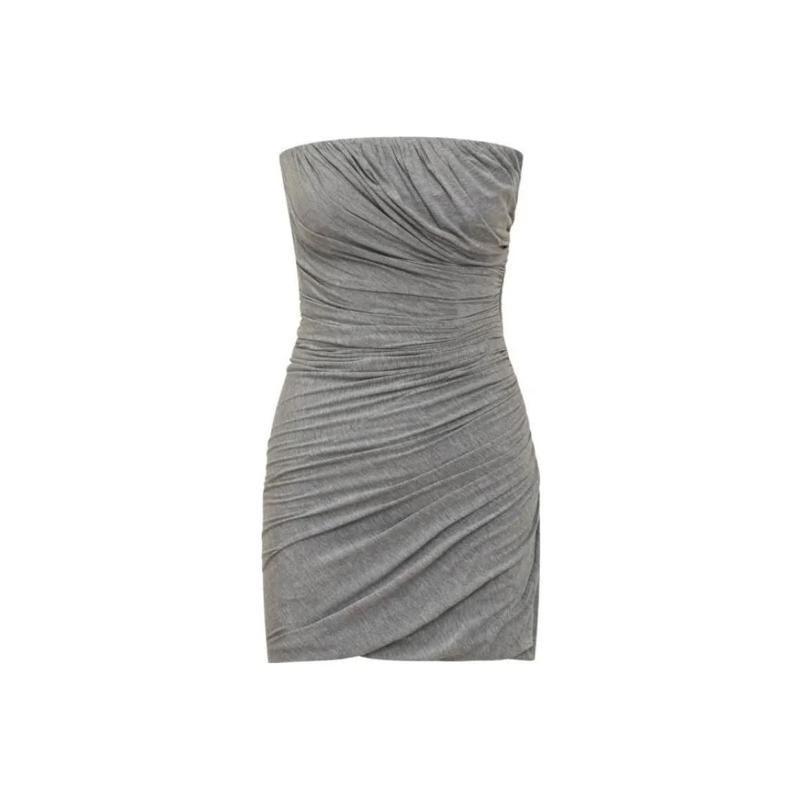 The Attico Strapless Mini Dress