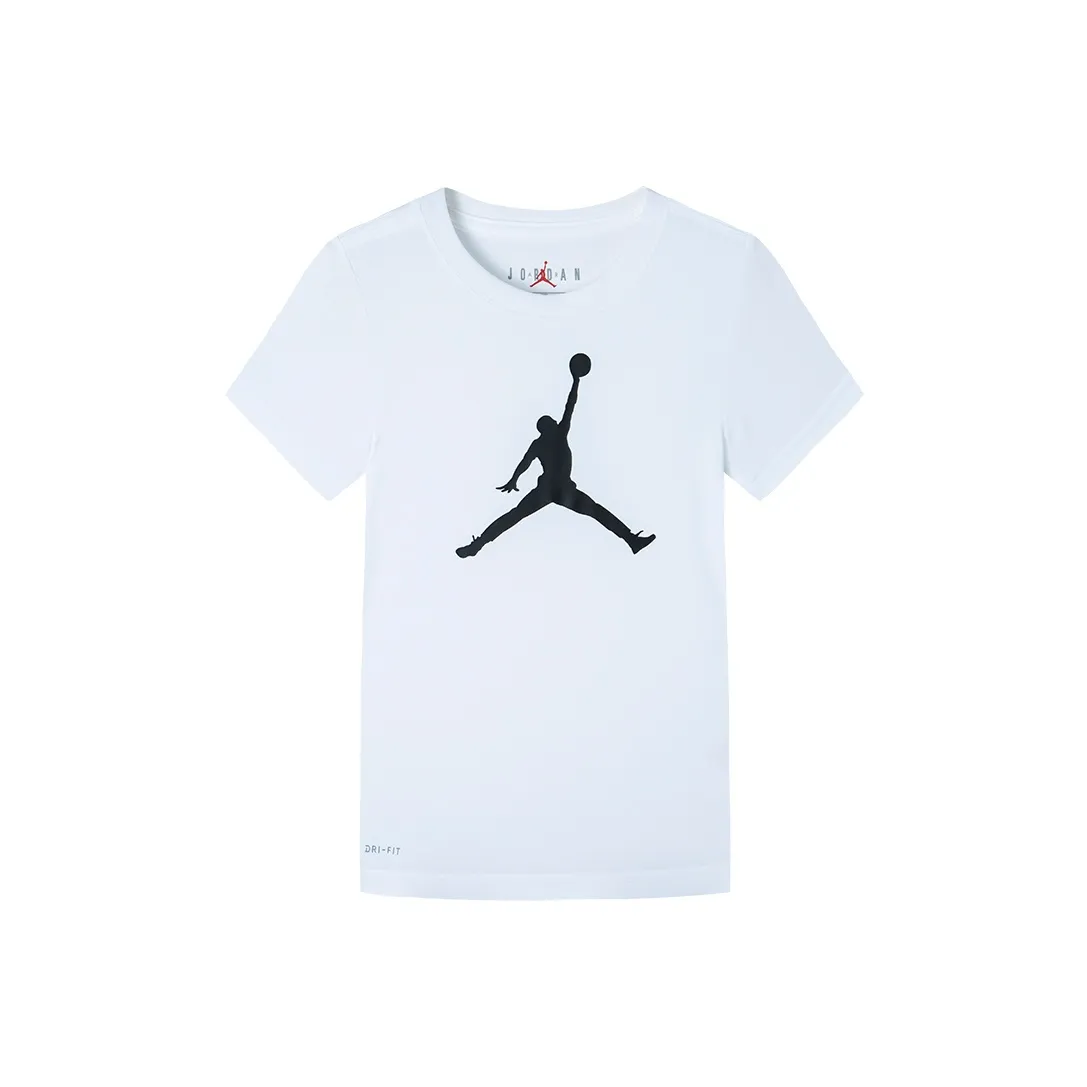 Джордан Белый KIDS T-рубашки
