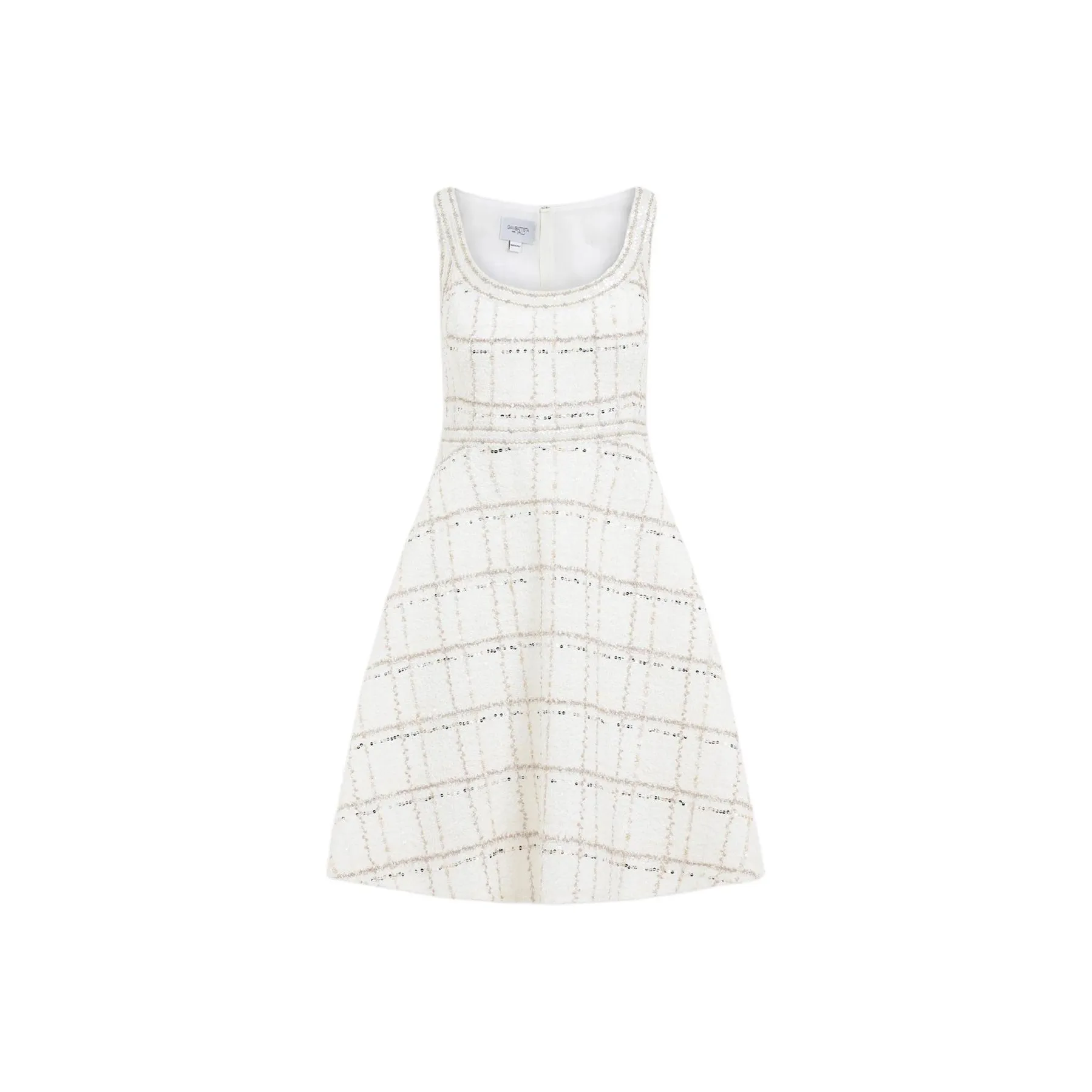 Giambattista Vall i Flared Bouclé Mini Dress