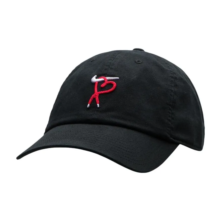 Nike Хлопковые кепки унисекс черные