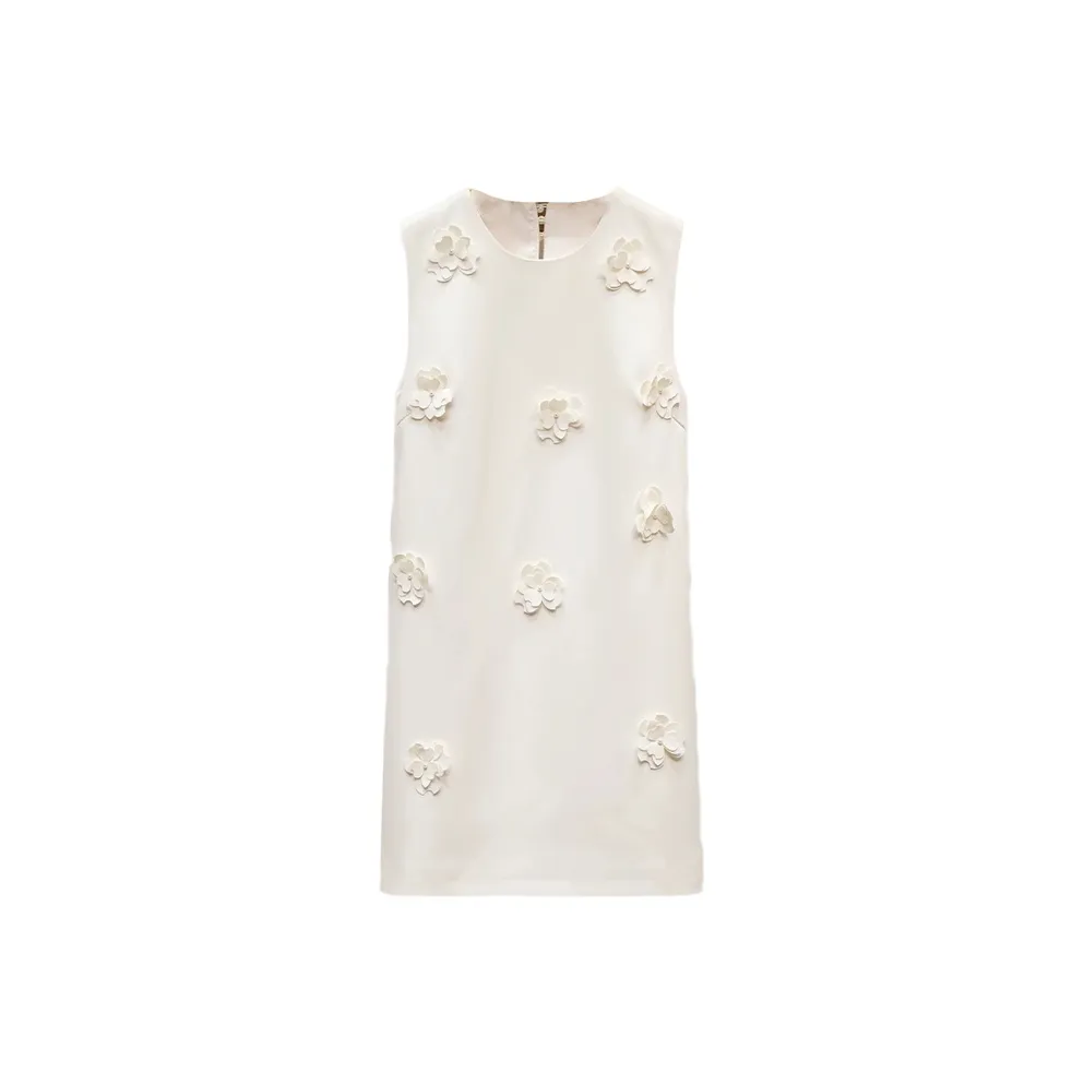 Yvetteclassic Sleeveless Dress Women's White