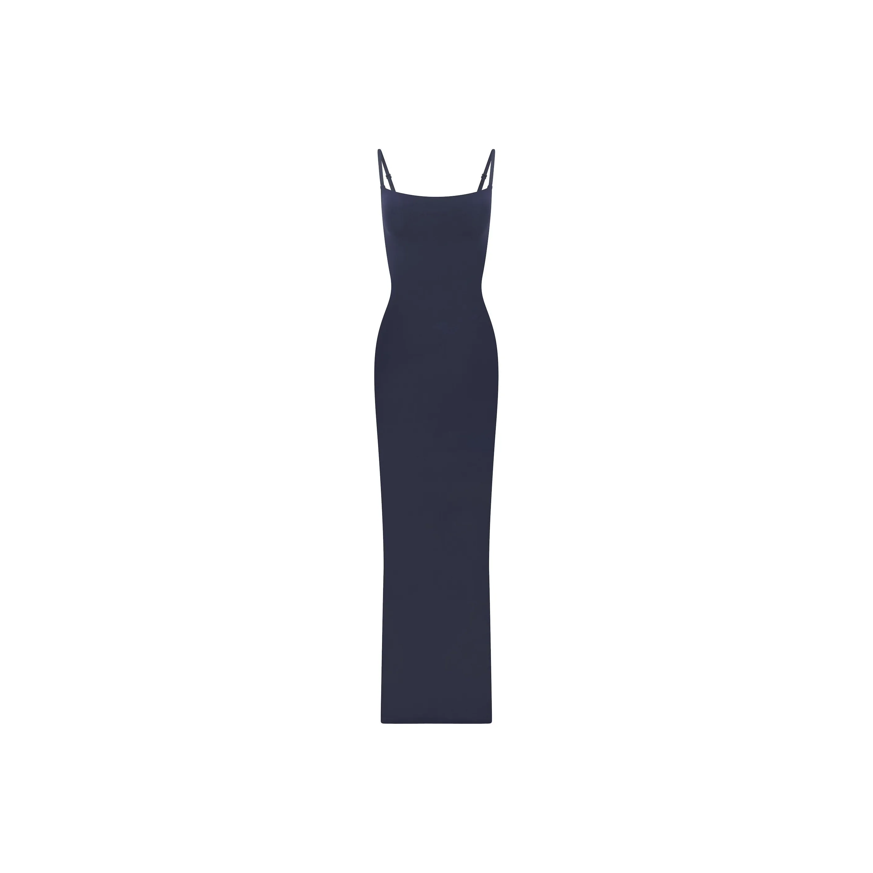 SKIMS FW24 FITS EVERYBODY LONG SLIP DRESS Slip Dress Women's NAVY/Marine Blue