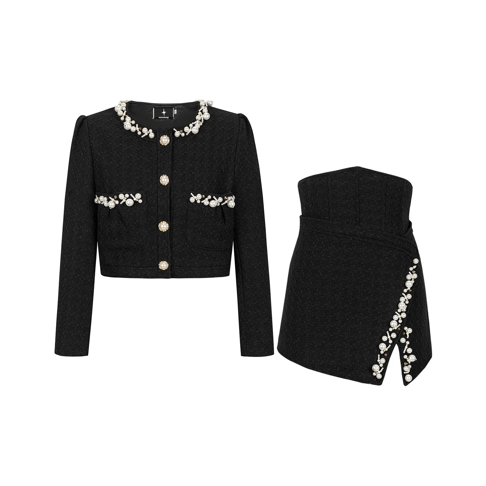 UPNANAWANG Two Piece Skirt Sets Women's