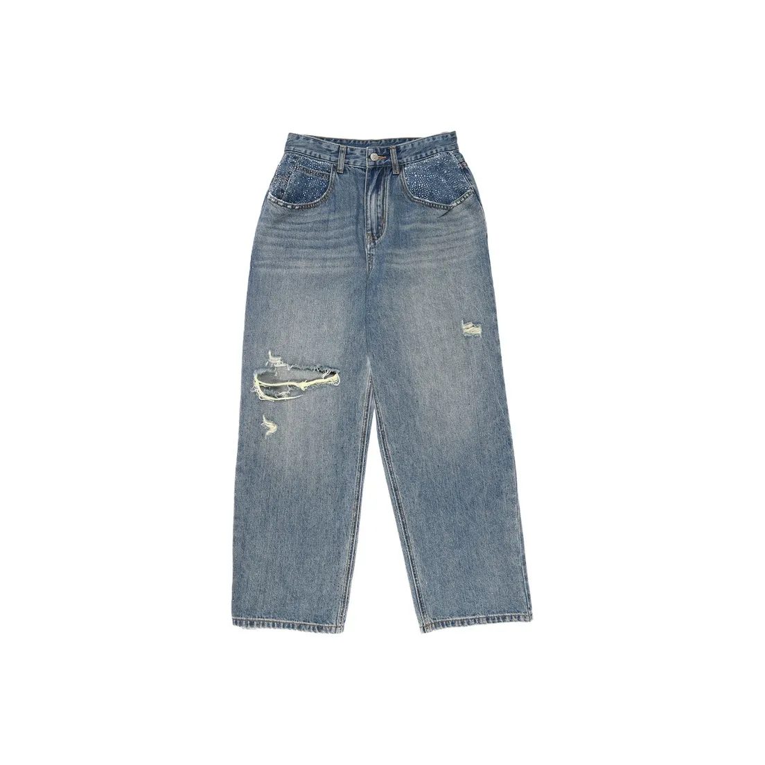 TCH Джинсовый синий Женские джинсы