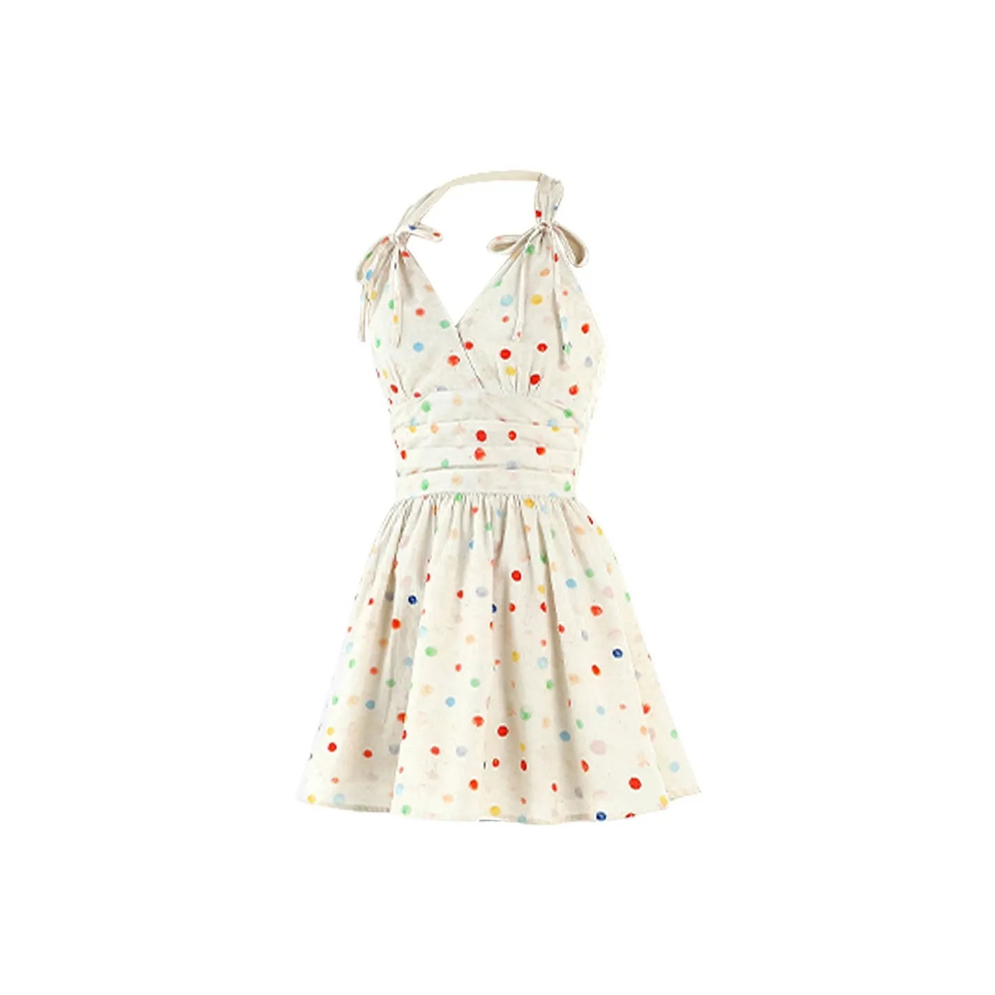 ZUKIZUKI Без рукавов Платье Женское Радужное