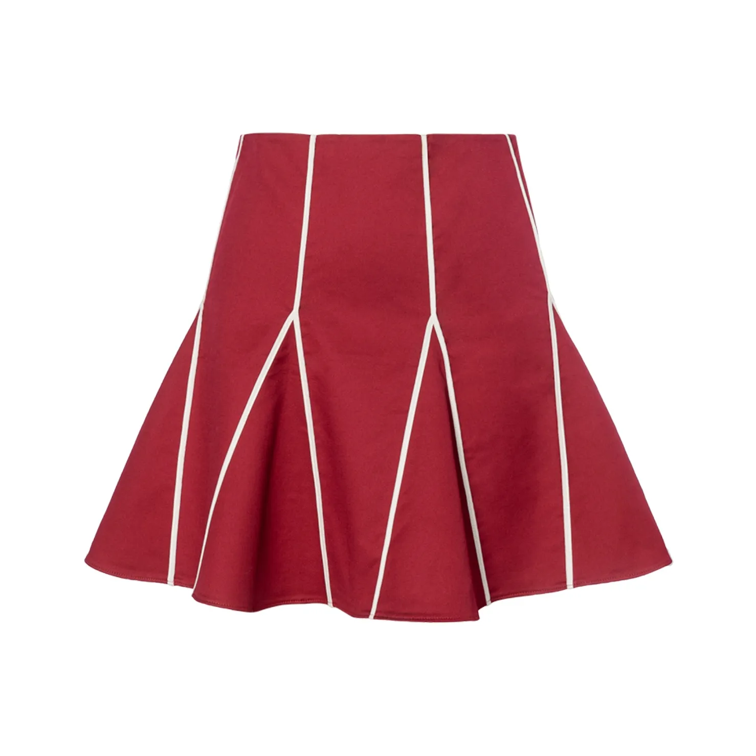 RED VALENTINO Красный Женские Повседневные Короткие Юбки