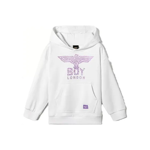 BOY JUNIOR Белый Kids Свитшоты
