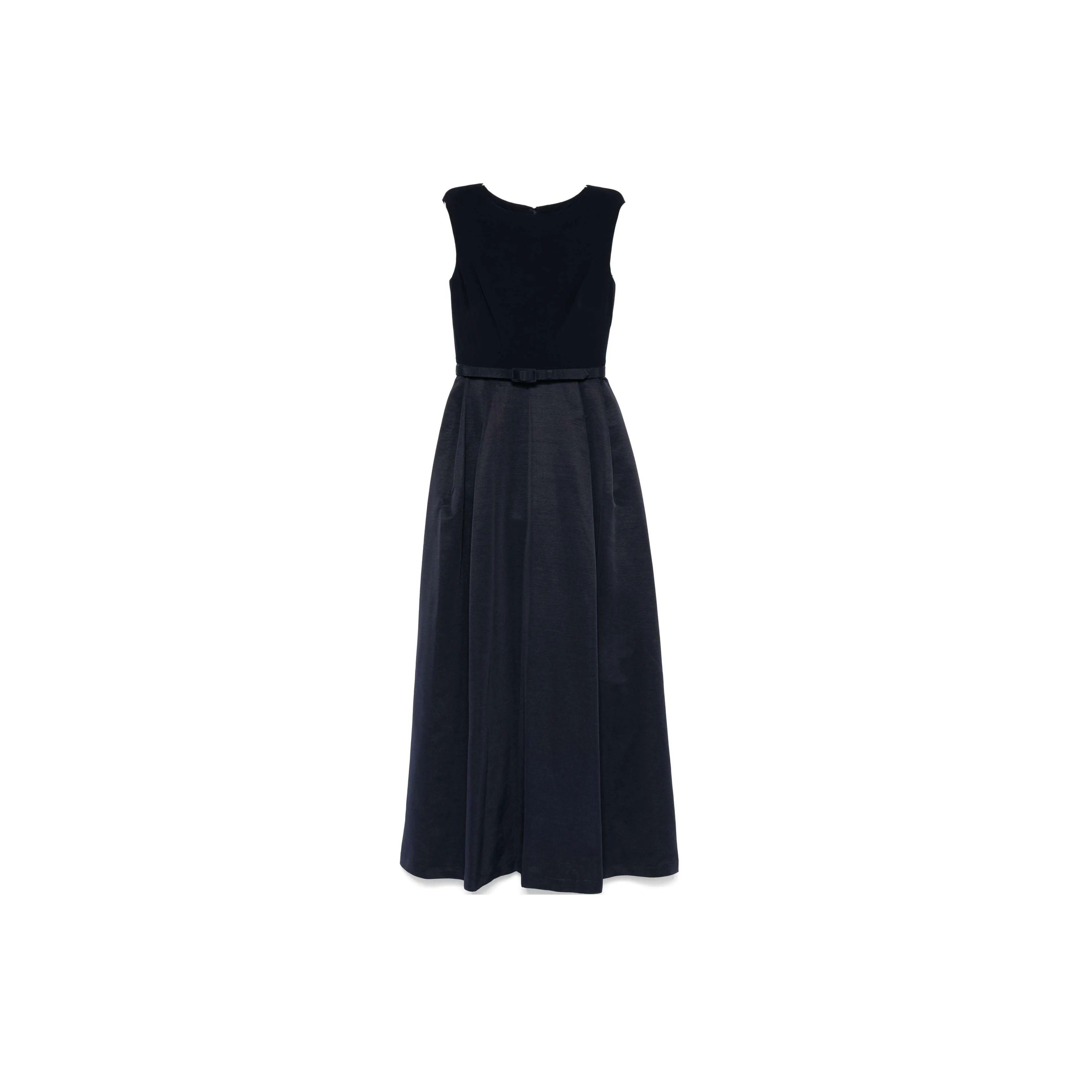 LAUREN RALPH LAUREN Sleeveless Flared Gown Dress