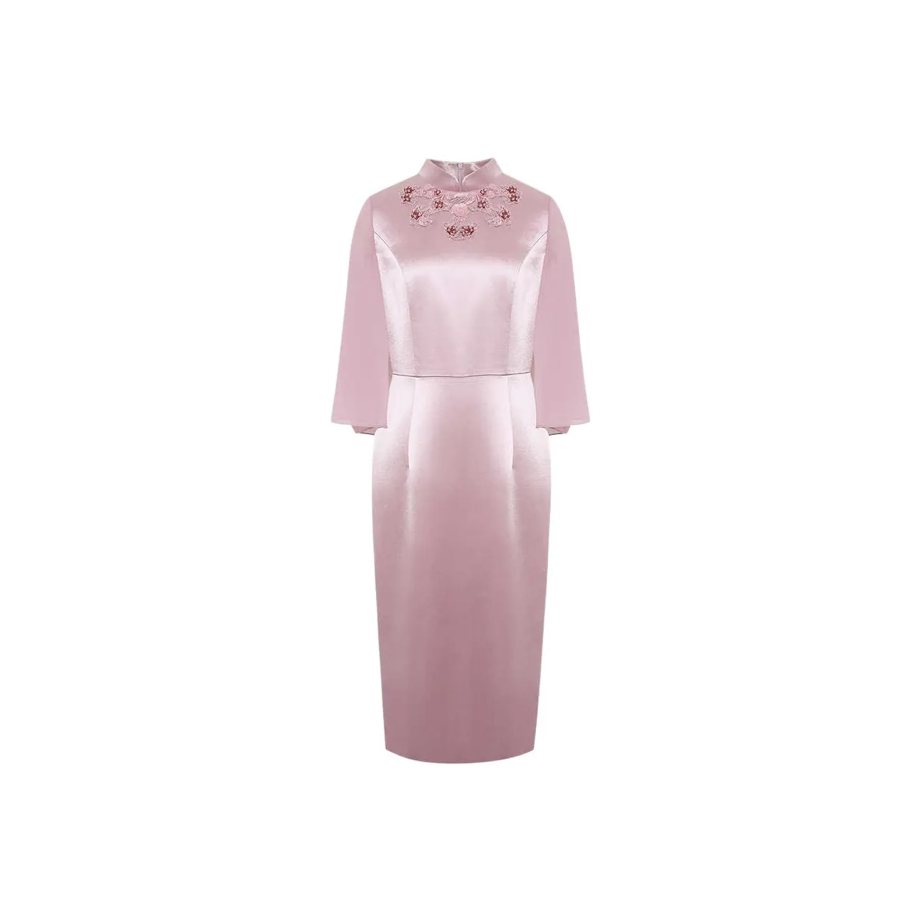 BBLLUUEE Sleeveless Dress Women's Rose Pink