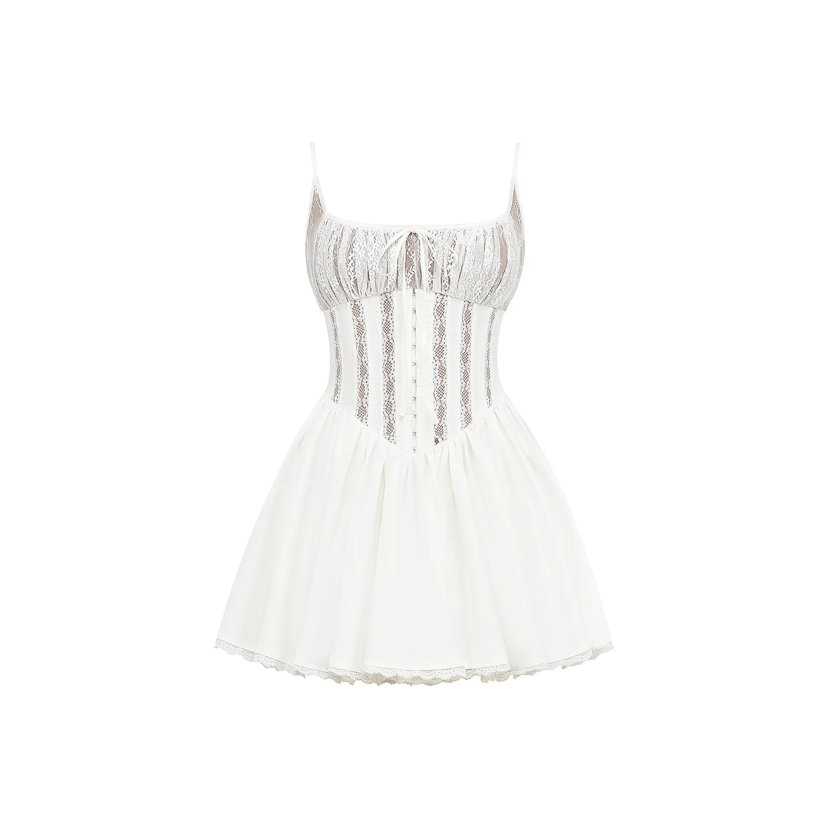 HOUSE OF CB Rosaria Нижняя юбка Платье Женское Белое White