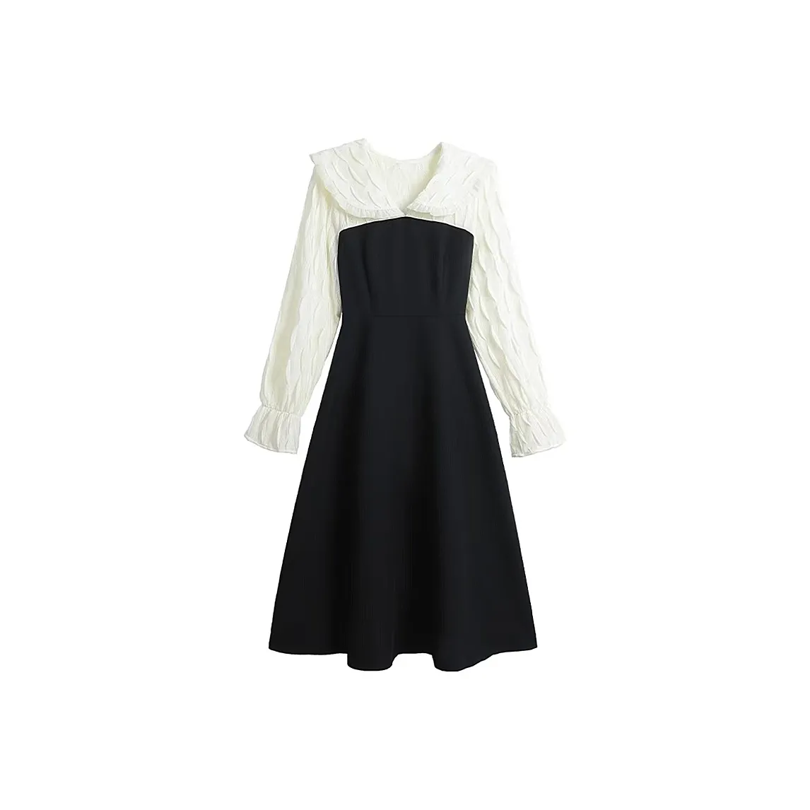 PAIN OR PLEASURE Long Sleeved Dress Women's Black