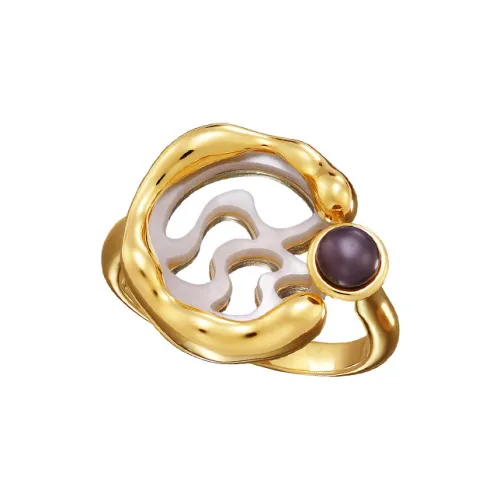 THEOGONY Pearl Shell Кольца Унисекс