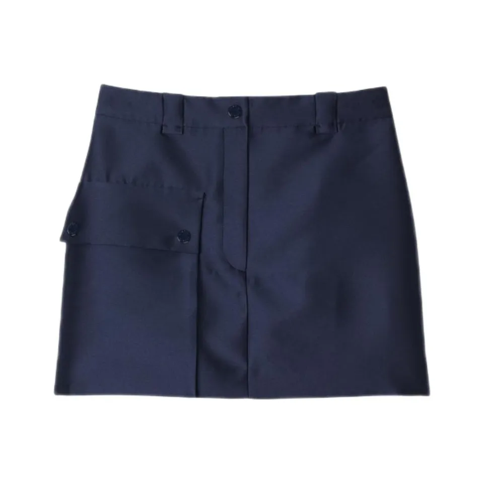Sandro Повседневные короткие юбки Женские Темно-синий