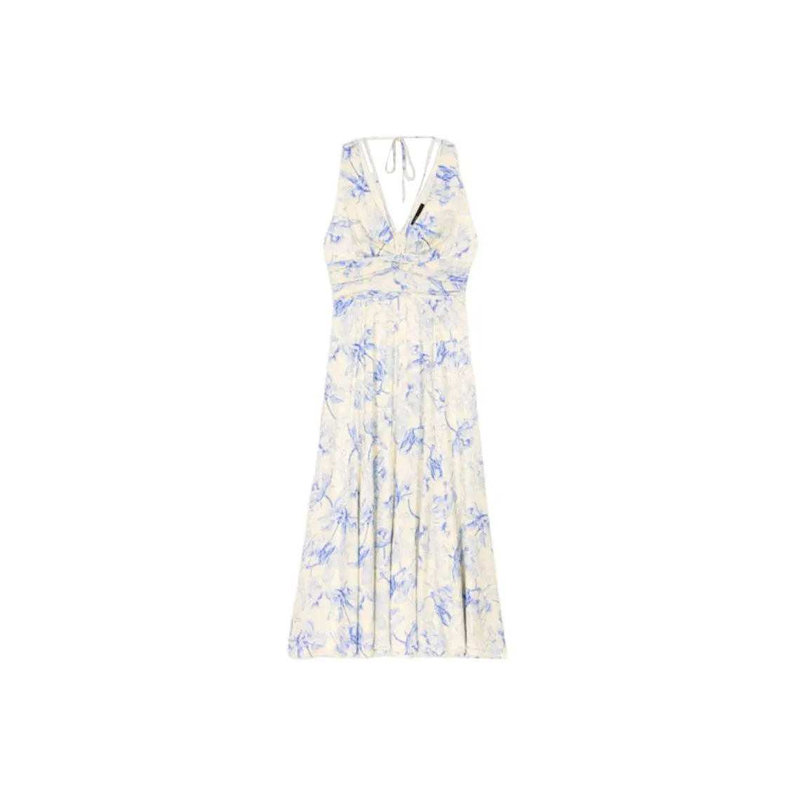 Maje Floral Midi Dress