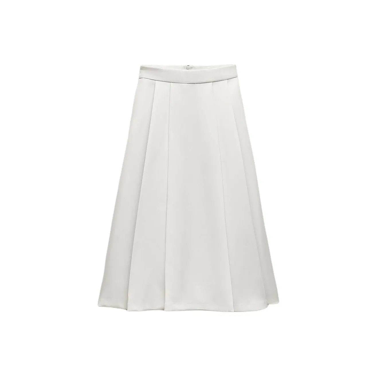 ZARA Casual Long Skirts Women's White