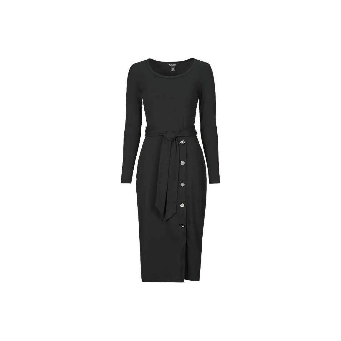 LAUREN RALPH LAUREN Long Sleeved Dress Women's Black