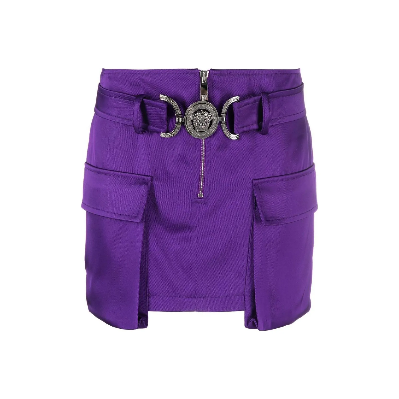 VERSACE SS23 Юбка Женская Фиолетовая