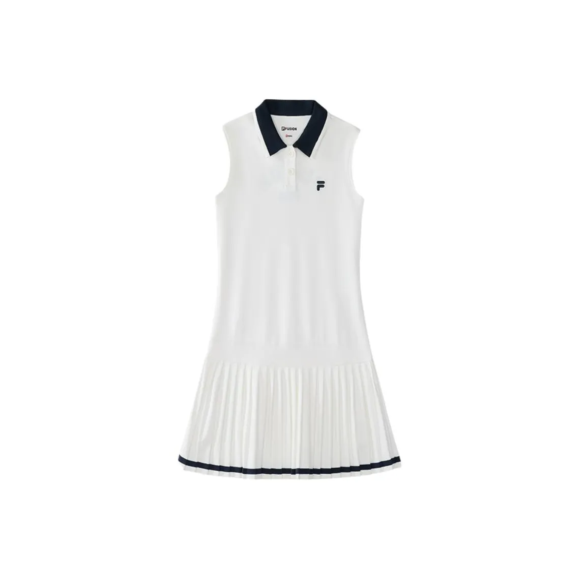 FILA FUSION FUSION LIFEFOB Collection Sleeveless Dress Women's Standard White