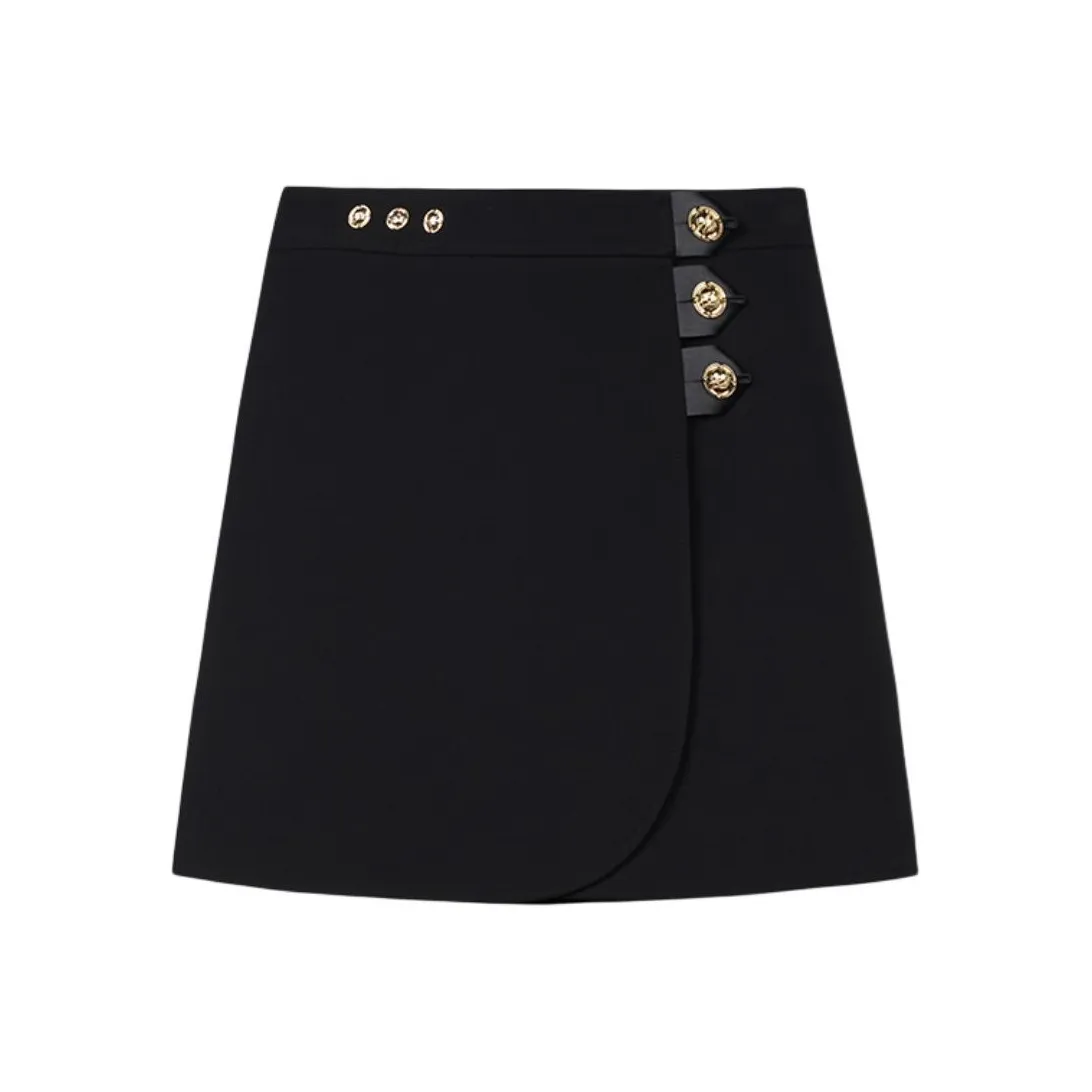 KARL LAGERFELD Повседневные короткие юбки Женские Черный