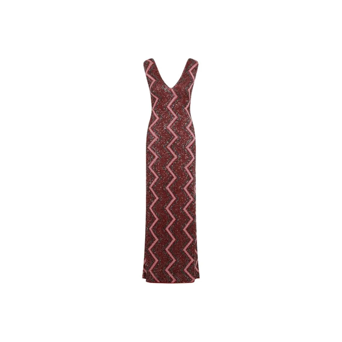 MISSONI Embellished Zigzag Maxi Dress