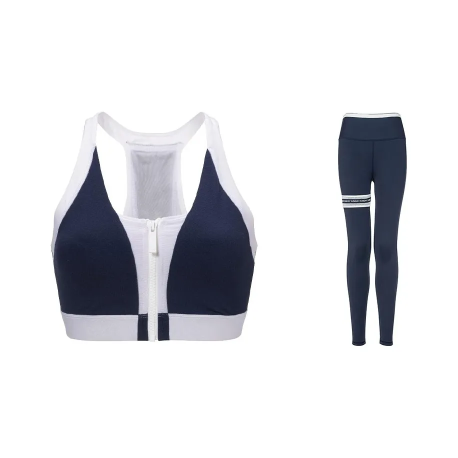 Sumday Athletics Синий + Морской синий Женские Повседневные костюмы