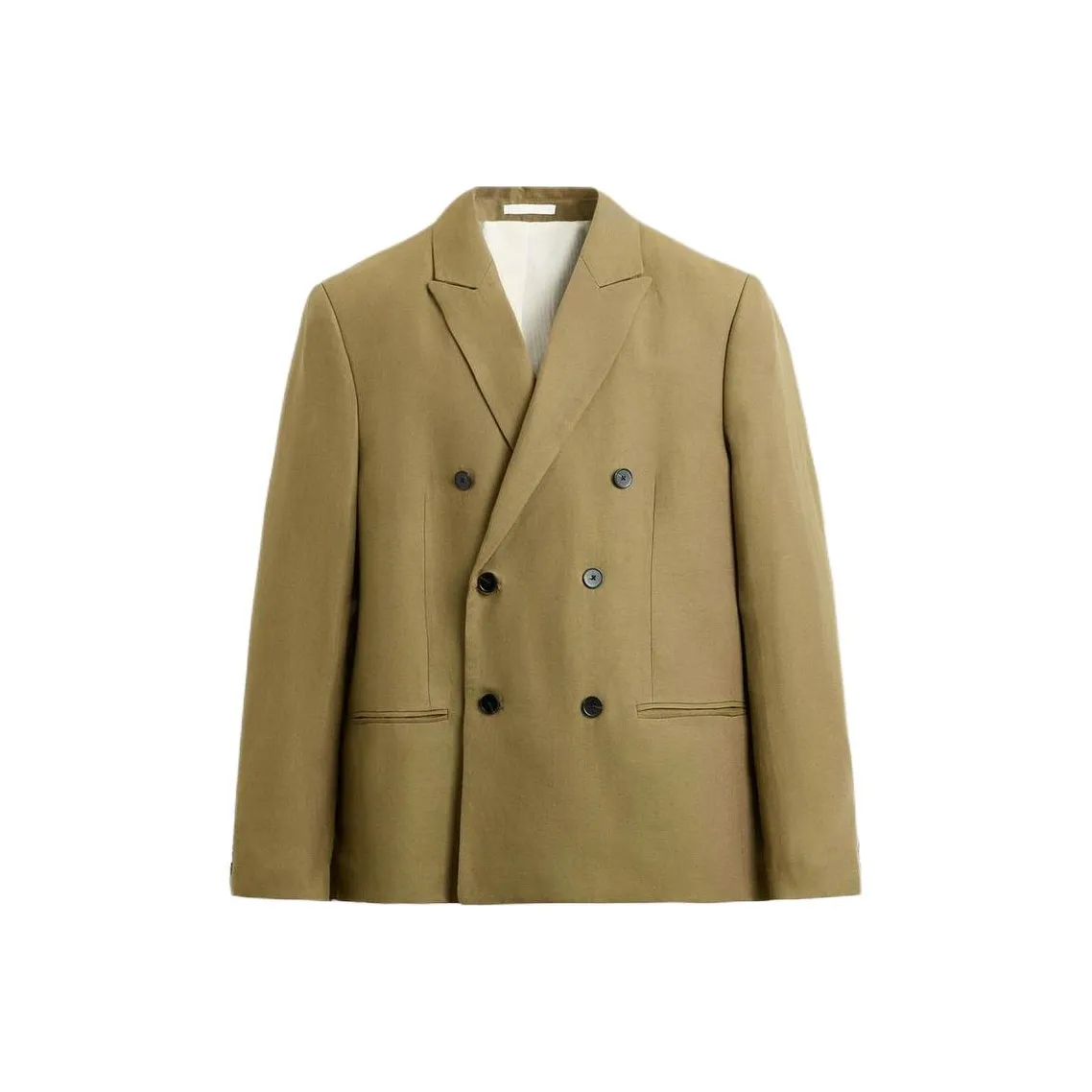 ZARA Оливково-зеленый Мужской Деловые костюмы