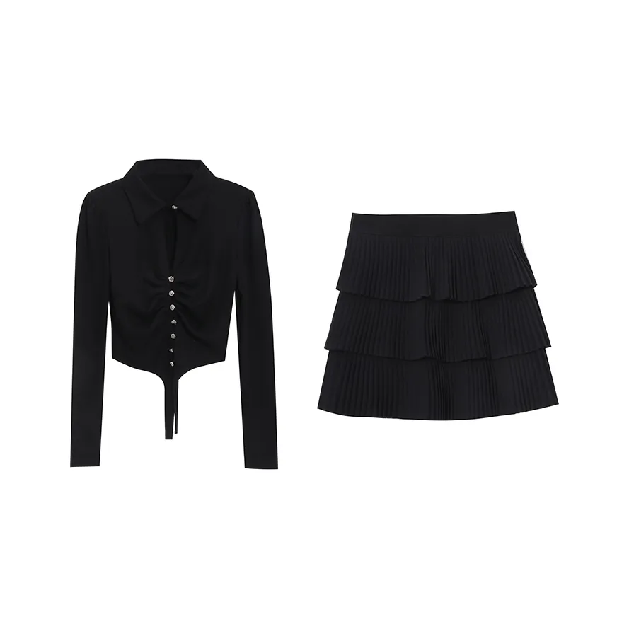 QUIET ANGEL Two Piece Skirt Sets Women's