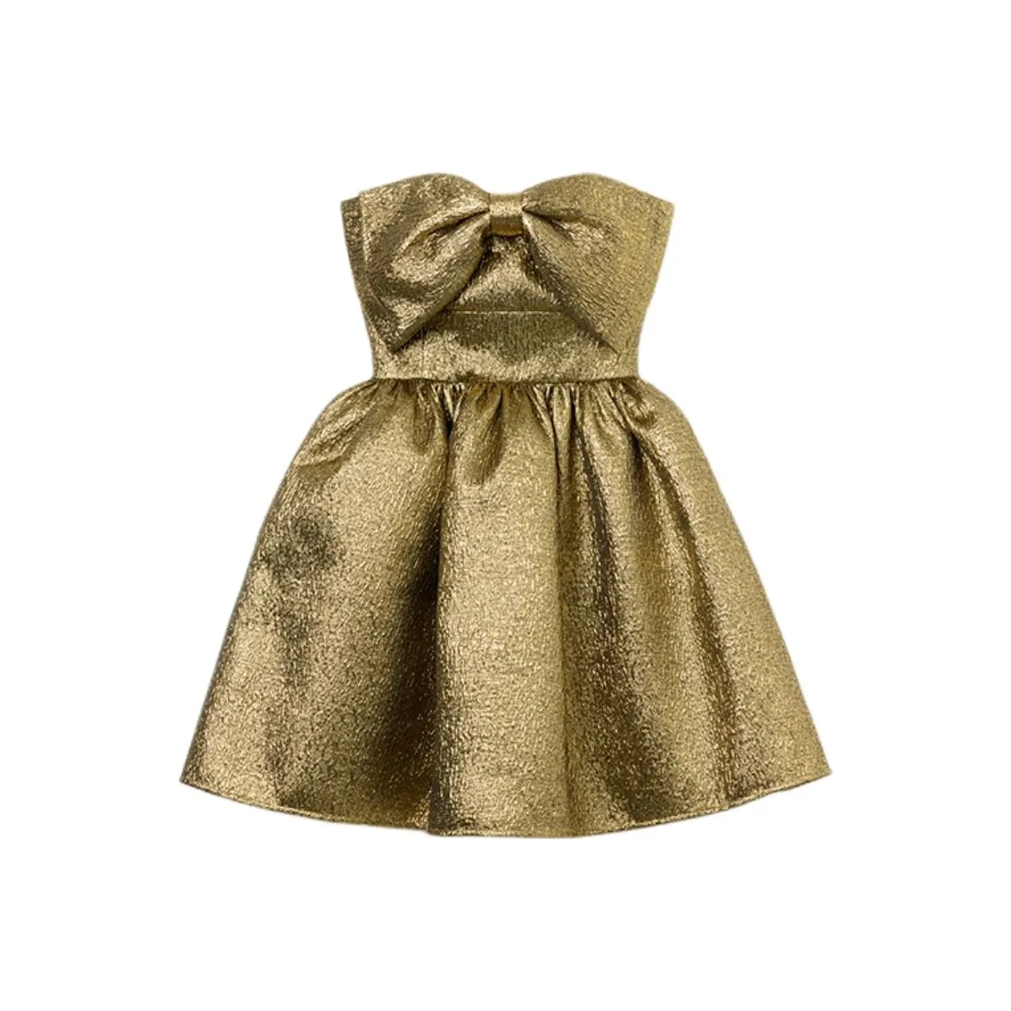Self-portrait Metallic Midi Dress