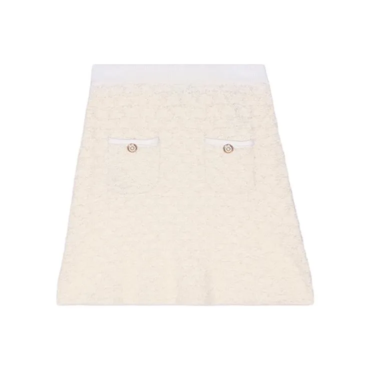 Maje Повседневные короткие юбки Женские Светлый Умбра