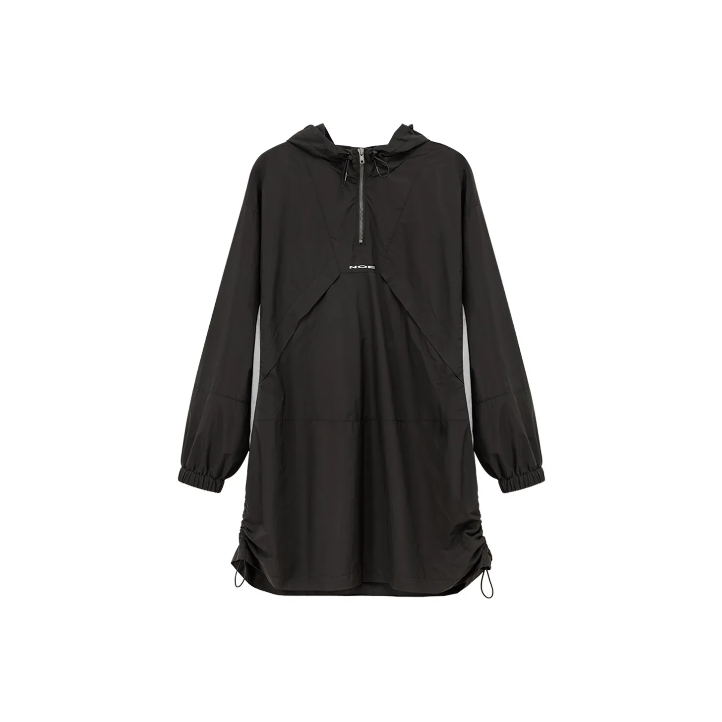 NO ONE ELSE Черное Женское Длинное Платье с Рукавами