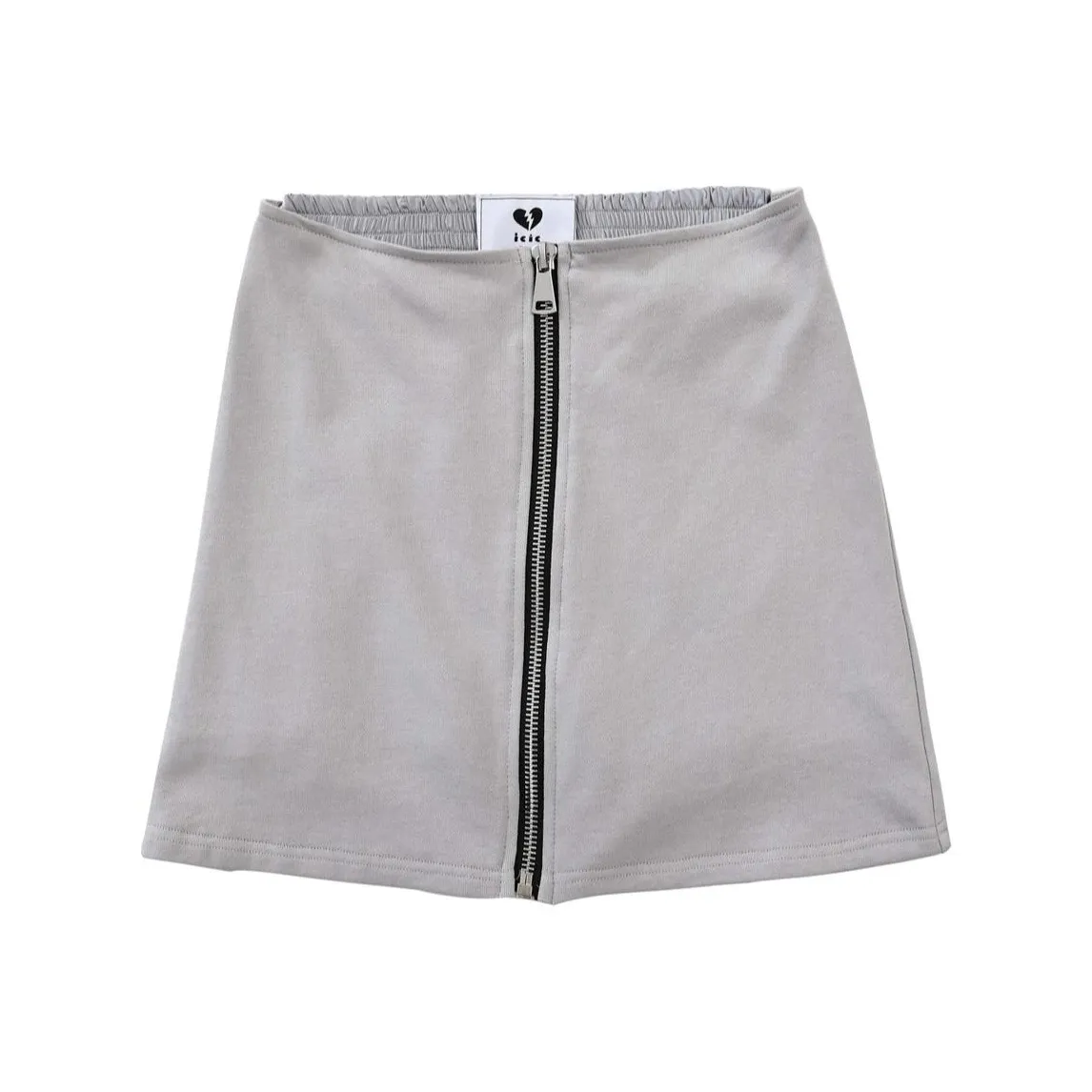 Metamorphosis Casual Short Skirts Women's Light Gray