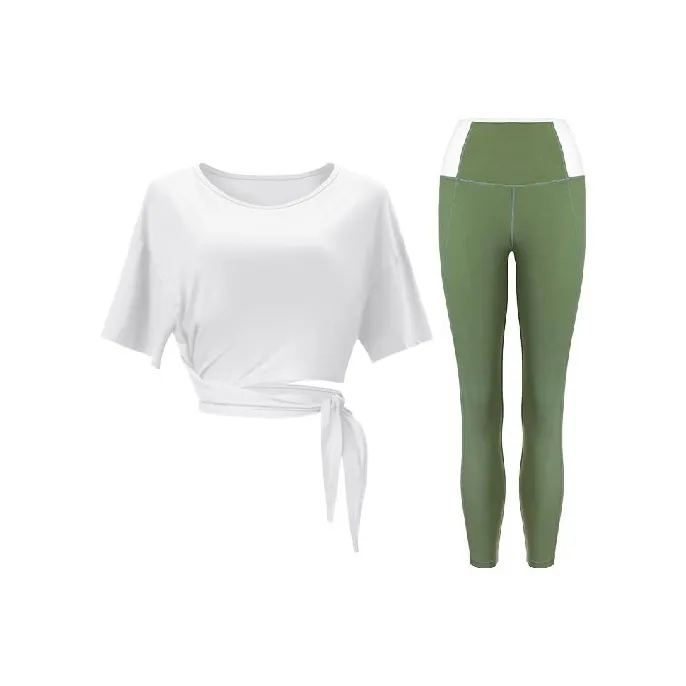 Sumday Athletics Casual Suits Women's White+Green