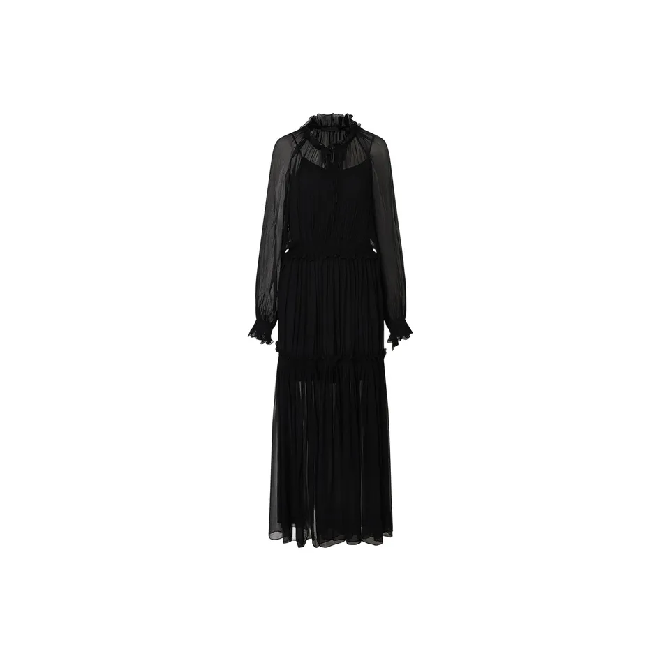 MOCO Long Sleeved Dress Women's Black