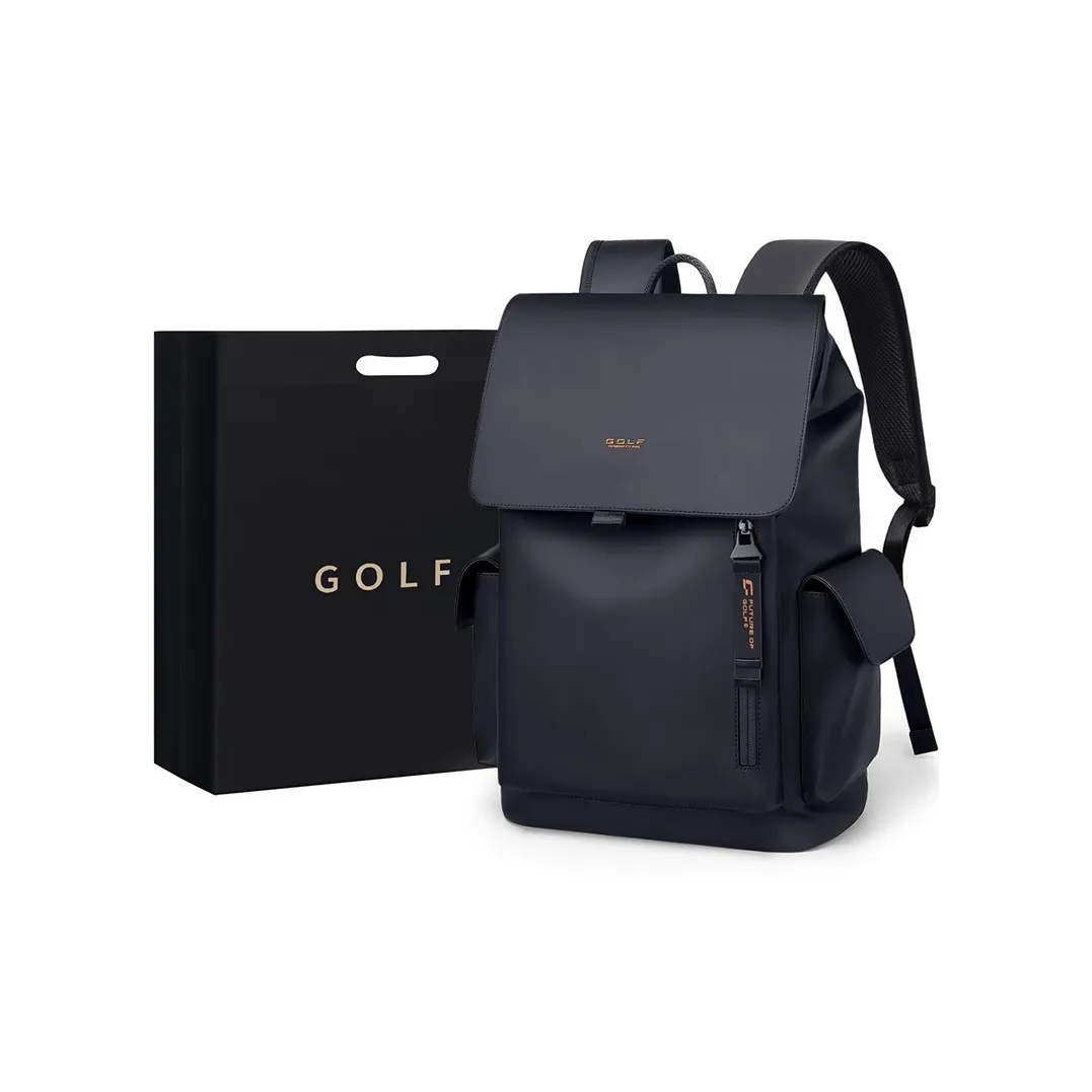 GOLF Water Repellent Fabric Backpack Regular Men's Dusty Black/Elegant Gray