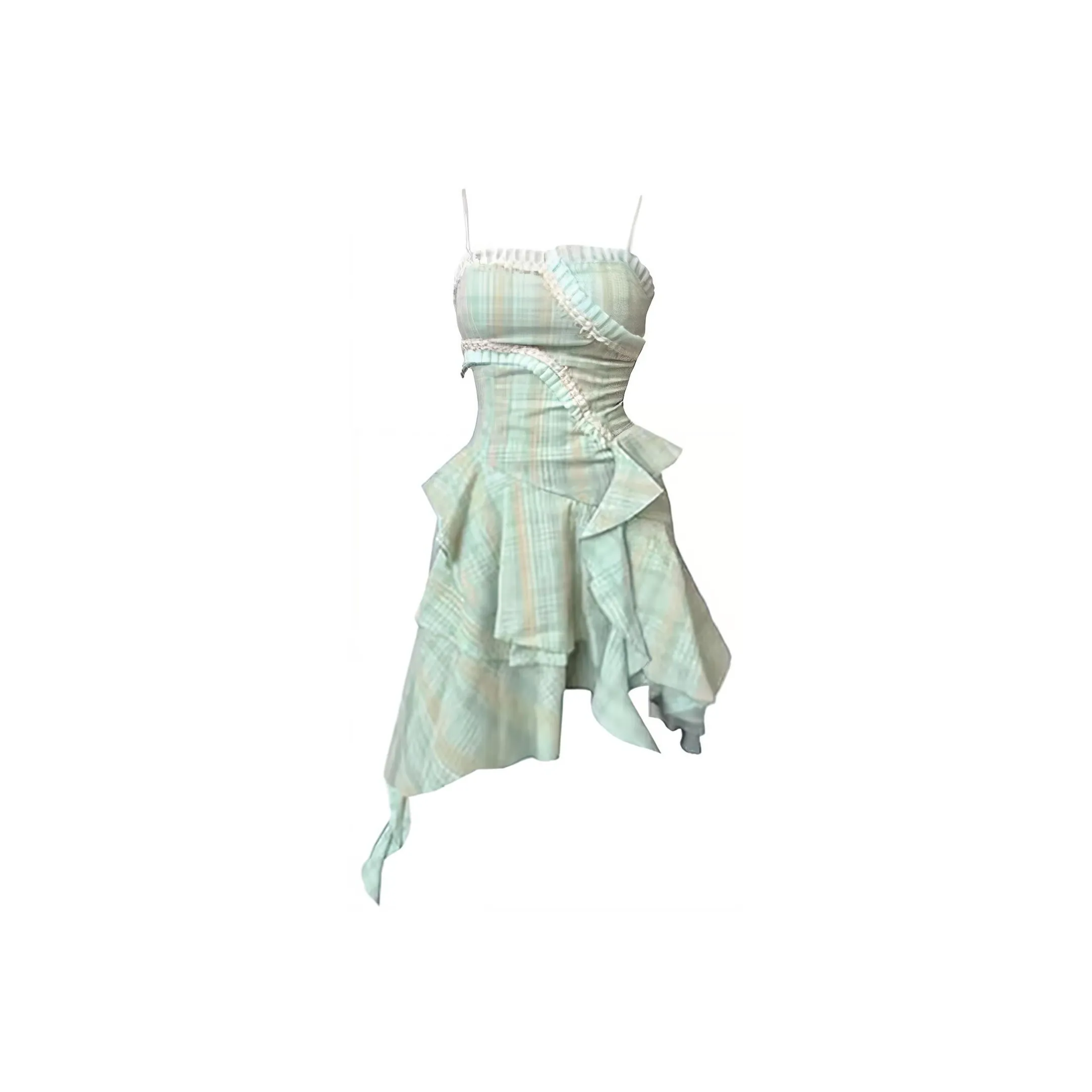 ECNR Slip Dress Women's Mint Green