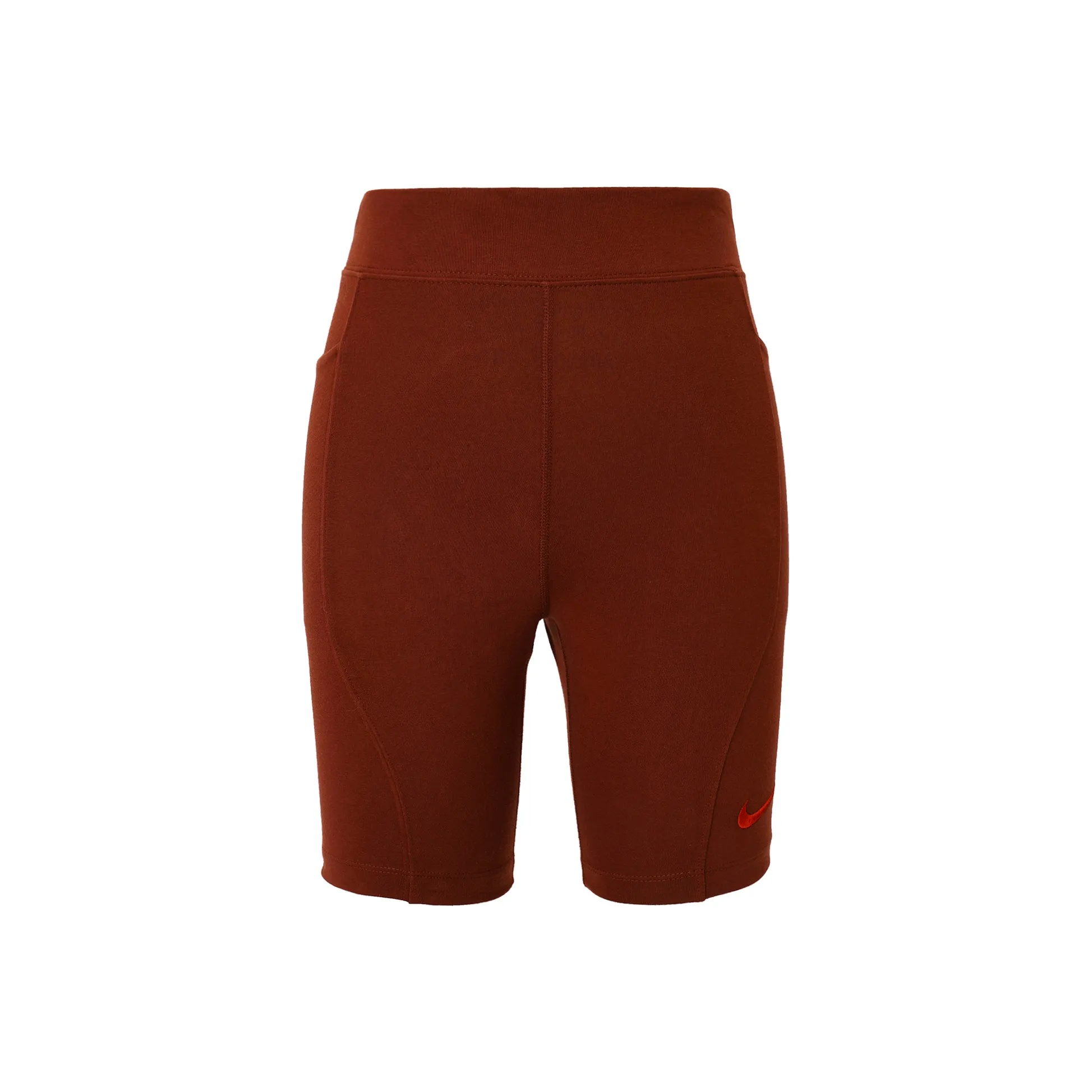 NIKE Red Женские Спортивные Шорты