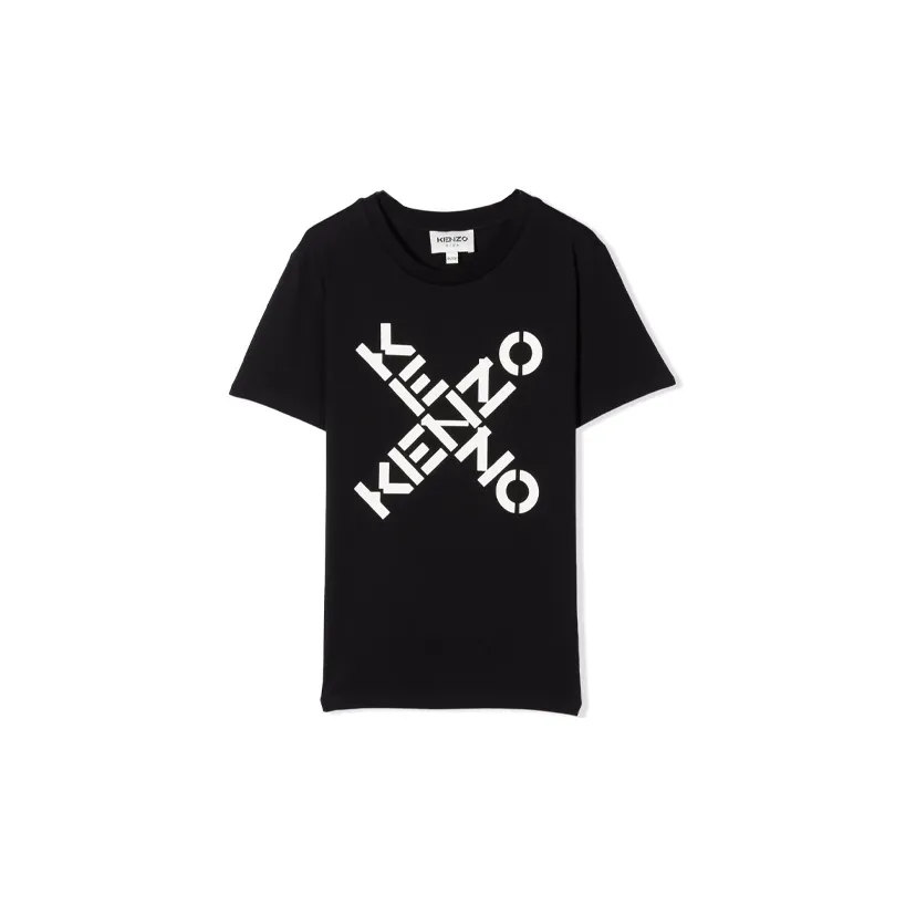 KENZO Черные Детские Рубашки