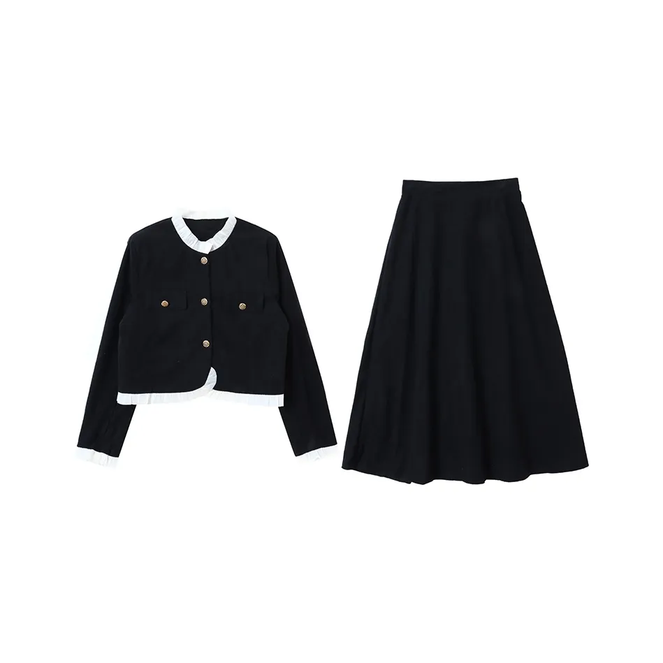 MIMOSA CHUR Комплект с юбкой Женские Черный